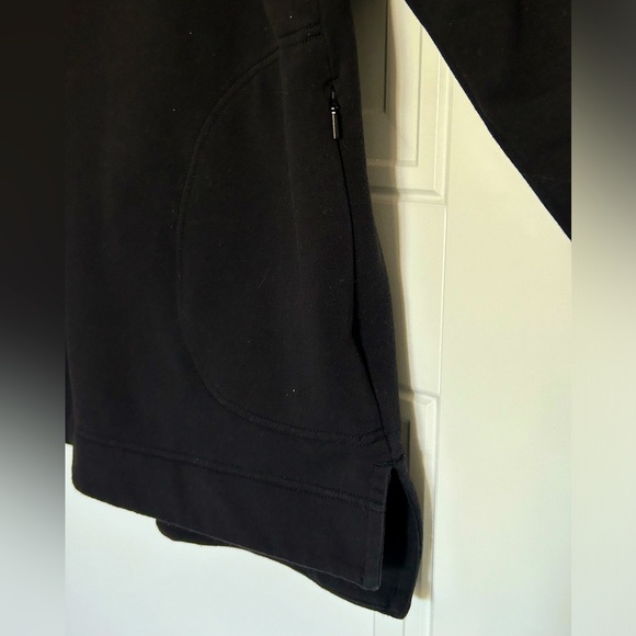 Athleta Black Retroplush Tunic Hoodie - Picture 6 of 8